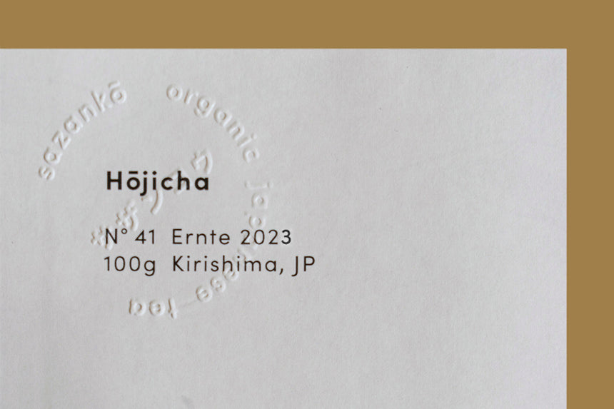 Ernte Frühjahr 2023,  Hōjicha, Kirishima, Kyushu